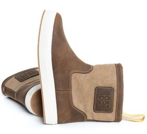 Hovedbilde LOWCUT CANVAS LEATHER BROWN