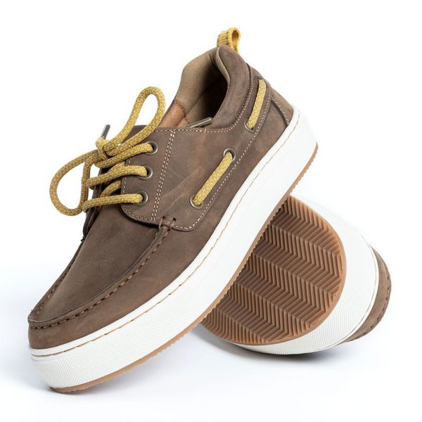BOATSHOE Nubuck leather